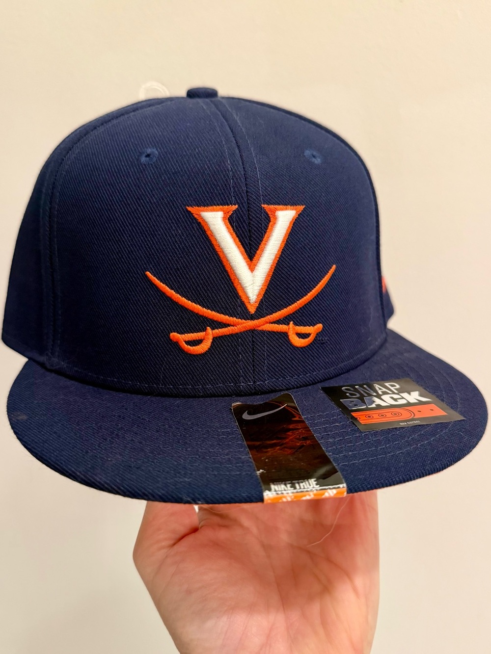 NWT: Nike University of Virginia Snapback Hat